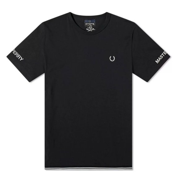 End X Mastermind World X Fred Perry T-Shirt - Picture 5 of 13